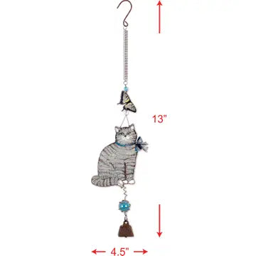 Cat Bouncy Yard Art